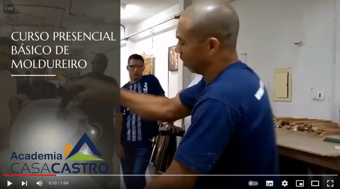 Curso Casa Castro Básico do Moldureiro